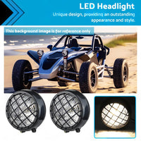 Suitable For Yamaha Banshee 87-06 Warrior 350 Dirt Bike ATV Motorcycle Headlight