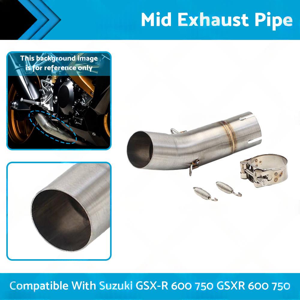 Exhaust Mid Pipe Motorcycle Suitable For Suzuki GSX-R600 GSXR 750 2011-2023
