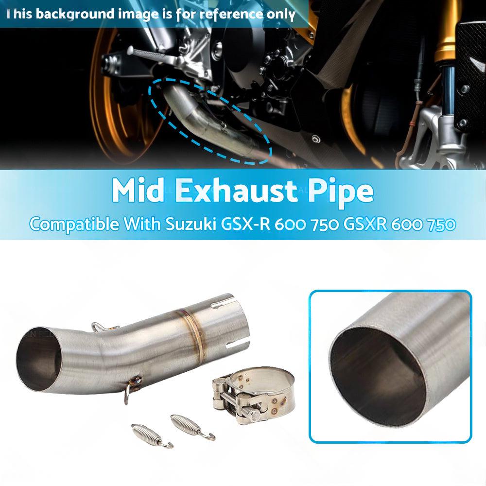 Exhaust Mid Pipe Motorcycle Suitable For Suzuki GSX-R600 GSXR 750 2011-2023