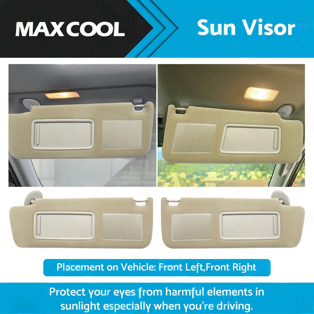 Sun Visor Pair Left & Right Suitable For Toyota Prado TRJ120 RZJ120 LJ120 KZJ120 KDJ120