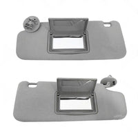 Sun Visor Pair Left & Right Suitable For Holden Barina TM 2011-2018 Grey