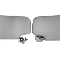 Sun Visor Pair Left & Right Suitable For Holden Barina TM 2011-2018 Grey