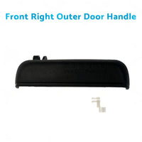 Pair LHRH FRONT Outer Door Handle Suitable For Toyota Starlet EP91 96~99 Black