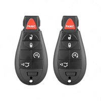 2x Keyless Remote Key Fob Shell Suitable For Jeep Grand Cherokee 2008-2012