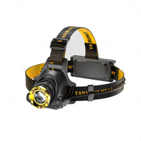 USB-Rechargeable LED Headlamp Flashlight Torch Suitable For Outdoor and Camping, 12,000,000lm