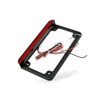 Motorcycle License Plate Frame Bracket With LED Brake Light Suitable for Harley-