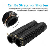 2PCS Postie Bike Fork Boots Boot Gaiter Suitable For Honda CT110 CT110X CG125
