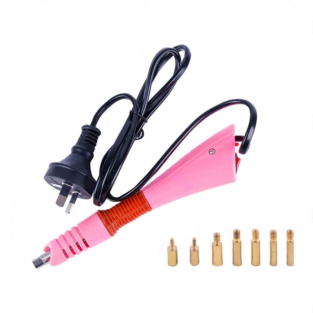 Applicator Wand Heat Gun for Hot fix Hotfix Rhinestone Crystal Tool AU plug