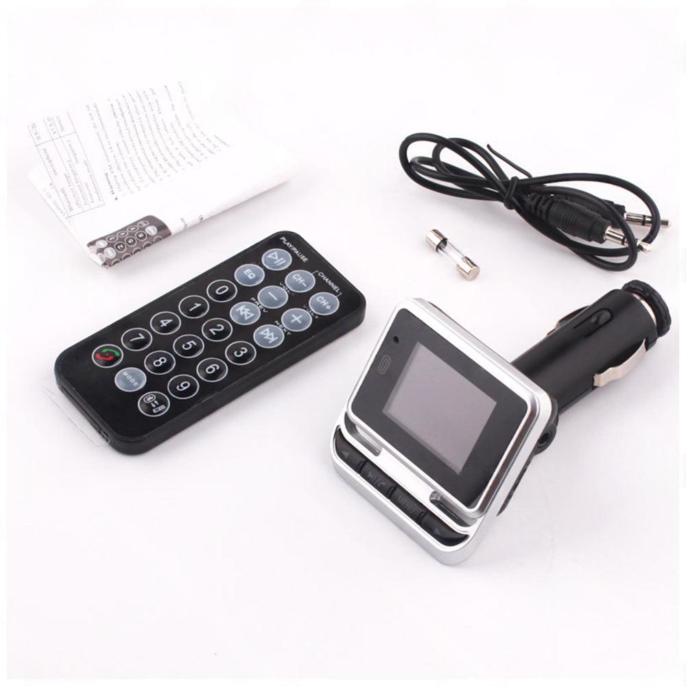 Handsfree Wireless Bluetooth-compatible Car FM Transmitter MP3 Player USB Charge
