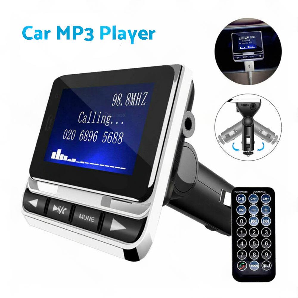 Handsfree Wireless Bluetooth-compatible Car FM Transmitter MP3 Player USB Charge