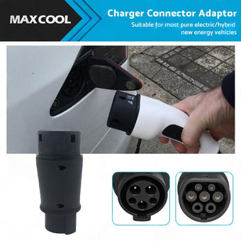 compare product EVSE EV Adaptor 32A J1772 Type 1 to Type 2 Plug EV Adapter, Electric Cars V A3Y2