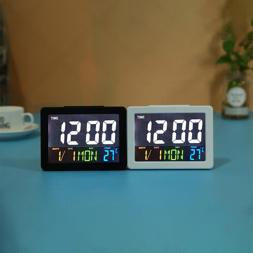Digital Home Large Big Jumbo LED Wall Desk Clock With Calendar Temperature AU
