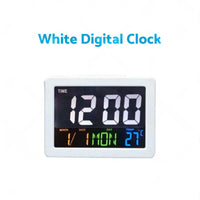 Digital Home Large Big Jumbo LED Wall Desk Clock With Calendar Temperature AU