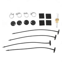 6 Row 6 AN Transmission Oil Cooler Auto Manual Radiator Converter Kit Universal