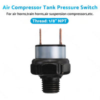 1/8in NPT end Air Compressor Pressure Tank Control Switch Off 90-120 PSI