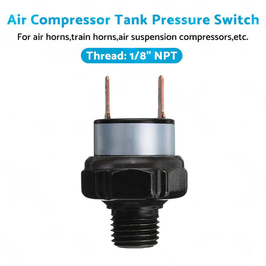 1/8in NPT end Air Compressor Pressure Tank Control Switch Off 90-120 PSI