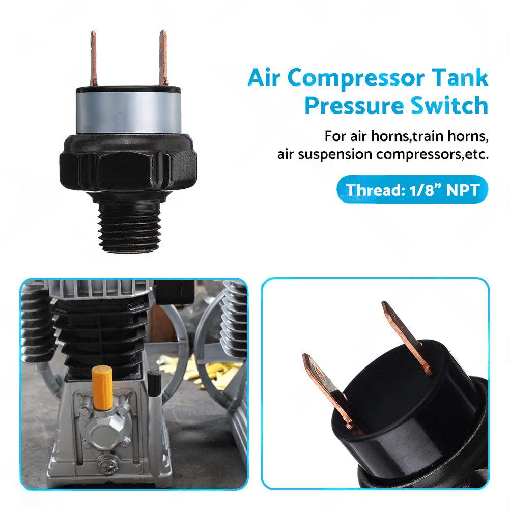 1/8in NPT end Air Compressor Pressure Tank Control Switch Off 90-120 PSI