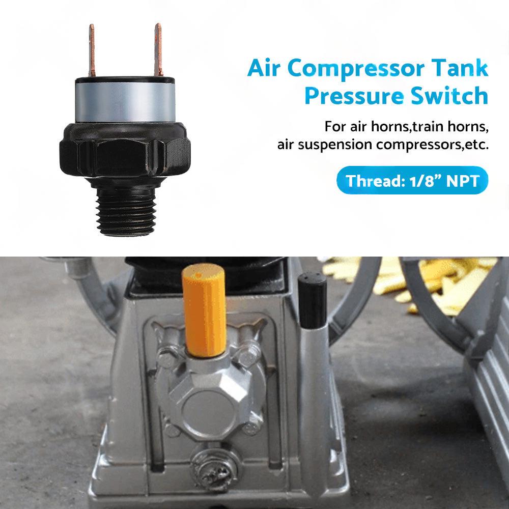 1/8in NPT end Air Compressor Pressure Tank Control Switch Off 90-120 PSI