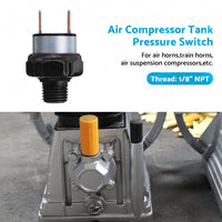 1/8in NPT end Air Compressor Pressure Tank Control Switch Off 90-120 PSI