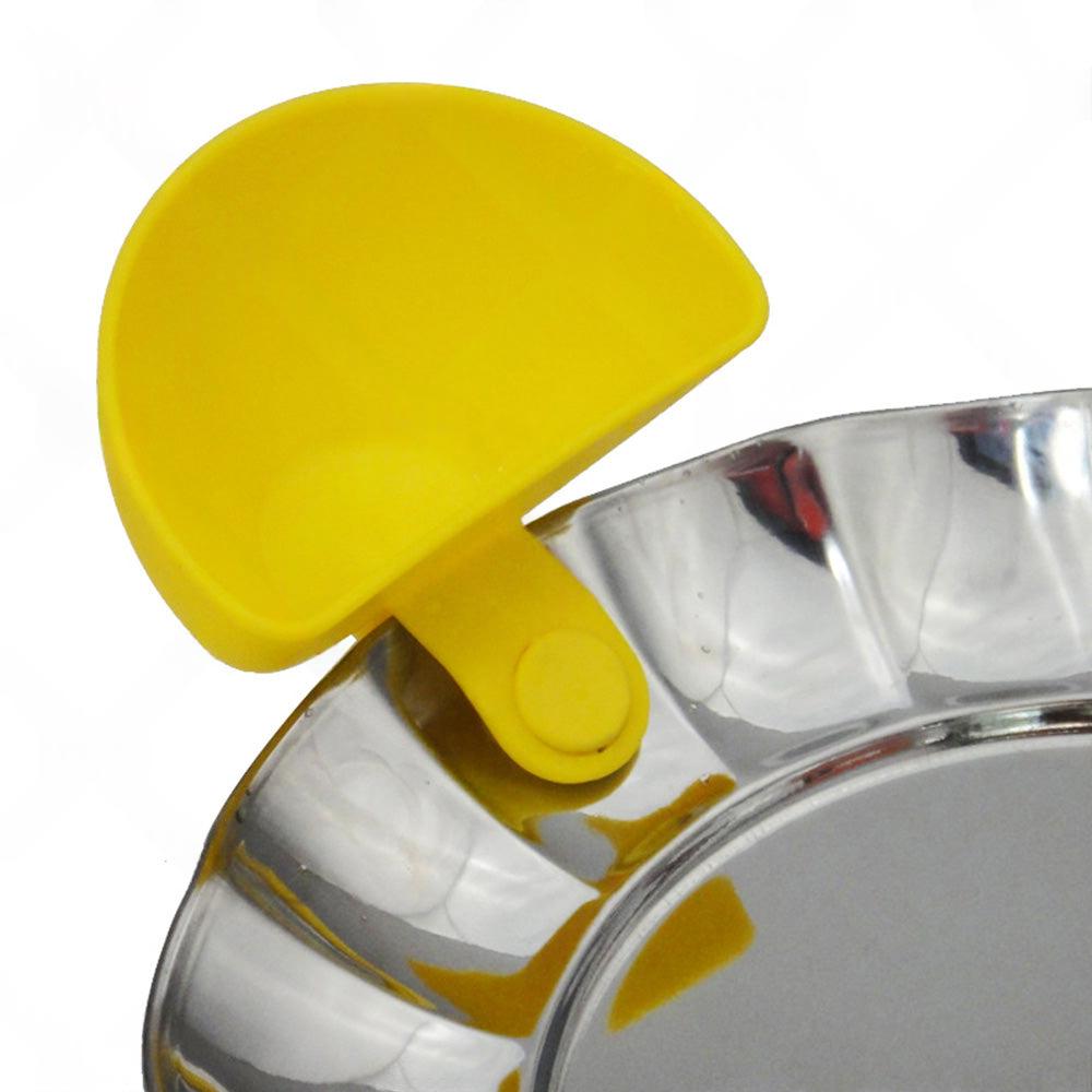 12 Pack Plastic Dip Clip Bowl Plate Holder Plate Clip Holders Dish Chip