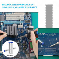 15IN1 Soldering Iron Kit 60W Electronics Welding Tool Adjustable Temperature AU