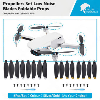 compare product 8x Foldable Low-Noise Propeller Blades Set Suitable For DJI Mavic Mini 1