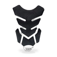 Wide Pure Black Motorcycle Gas Tank Pad Protector Decal Suitable for Suzuki