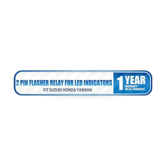 compare product 2-Pin LED Flasher Relay Suitable for Honda Motorcycles