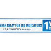 2-Pin LED Flasher Relay Suitable for Honda Motorcycles