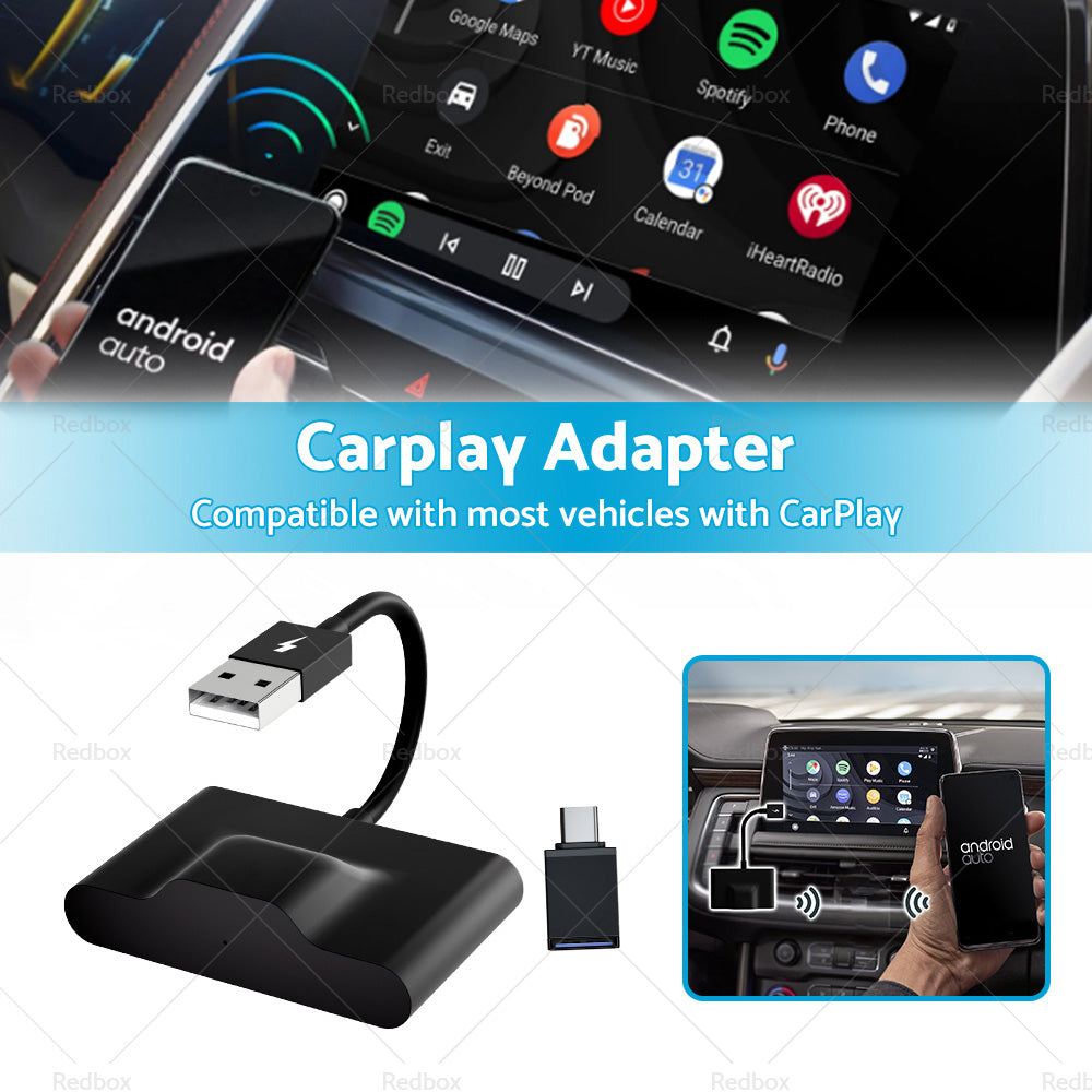 Suitable For Android Most Vehicles with CarPlay Auto Wireless Carplay Adapter