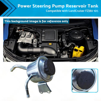 compare product Power Steering Pump Reservoir Tank Suitablefor LandCruiser 70-105 Series HZJ HDJ