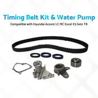 Timing Belt Kit & Water Pump Suitable for Hyundai Accent LC 1.5L