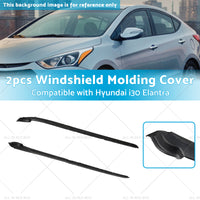 Front Windshield Molding Garnish Side Pillar Cover Suitable for Hyundai I30