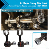 2x Rear Sway Bar Link Suitable for 92-19 Toyota Landcruiser FJ80R HZJ80R