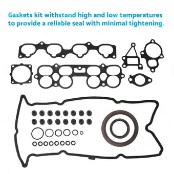 compare product VRS Head Gasket Kit & Bolt Set Suitable for Nissan X-Trail T30 2.5L QR25DE