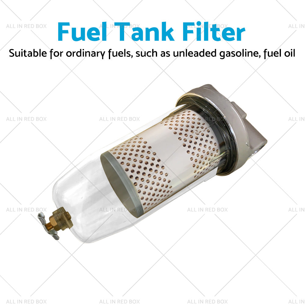 B10-AL Fuel Tank Filter Fuel Water Separator Assembly with PF10 Element Filters