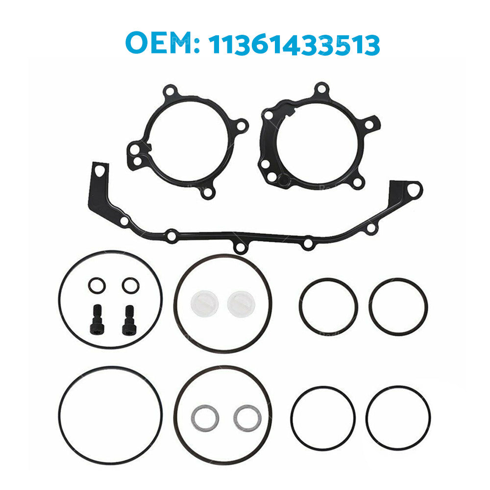 O-Ring Seal Repair Kit Suitable for BMW M54 M52TU E46 E39 E60 X3 E53 X5 Z3