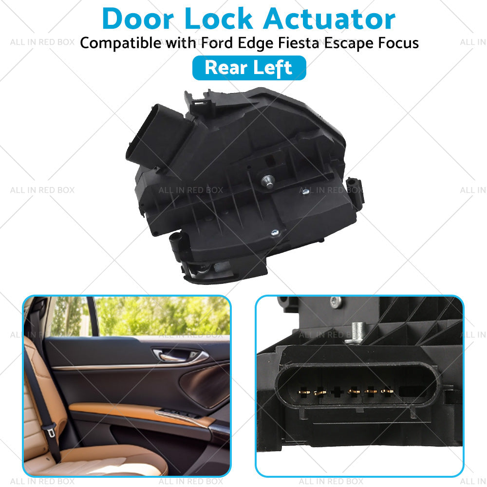 Door Lock Actuator Rear Left Suitable for Ford Escape Fusion Focus Edge MKX MKZ