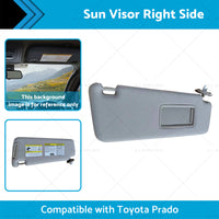 7431035A90B1 Sun Visor Right Side Suitable for Toyota Prado 10-23 74310-35A90-B1