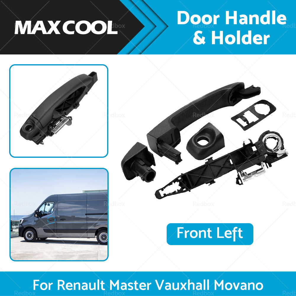 Sliding Door Handle  and  Handle Holder Left Side For Renault Master Vauxhall Movano