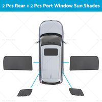 {{ Front Rear Port Window Magnetic Sun Shade Suitable for Kia Carnival KA4 20-23 }} - Buy Car Parts Online at {{ Kaka Auto Parts }}.