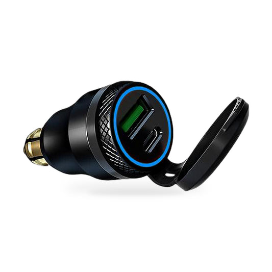 Dual USB Charger Hella DIN Type C Plug Socket Suitable for BMW F800