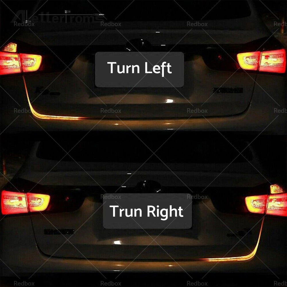 Truck Tailgate LED Strip Bar Reverse Brake Turn Signal Tail Light Waterproof