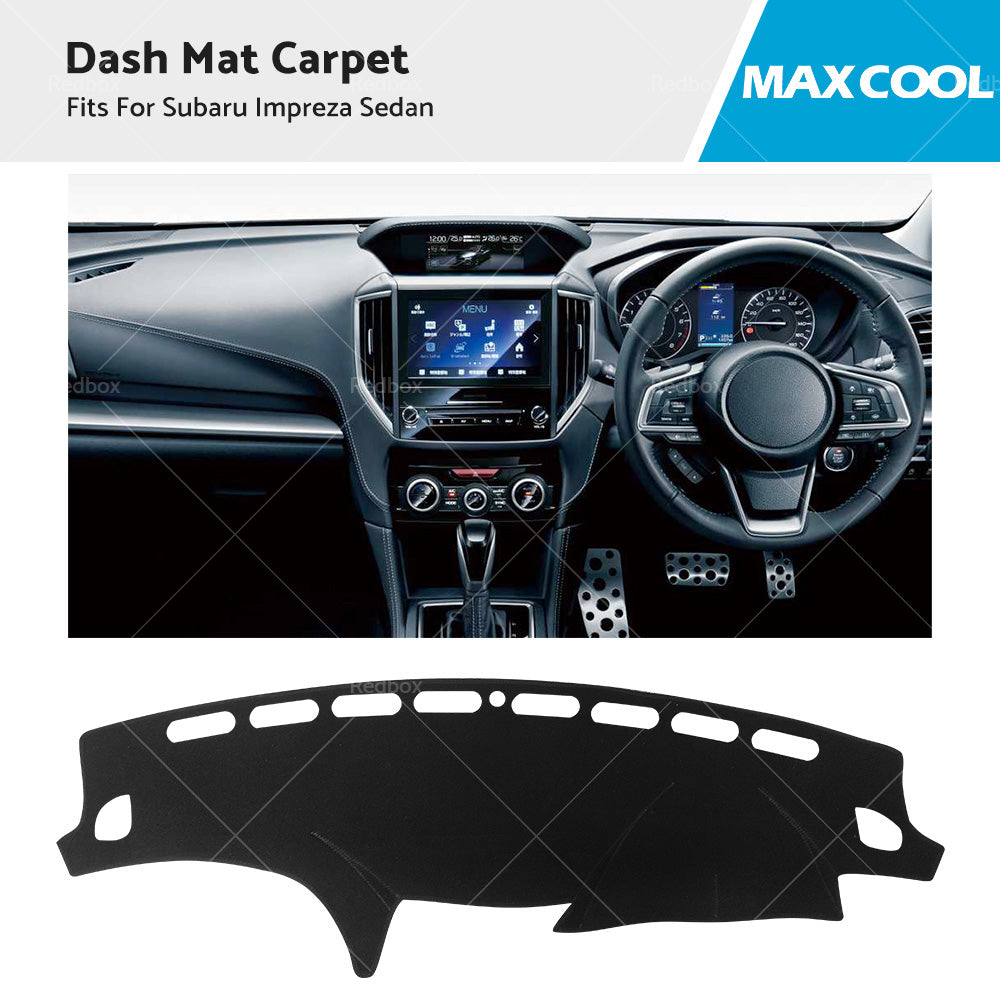 Dash Mat Fits For Subaru Impreza Sedan 2007-2011 Dashboard Sun Cover Non-Slip