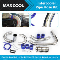 INTERCOOLER PIPE HOSE KIT for FORD FALCON BA BF 4. 0 XR6 F6 TYPHOON PETROL 02-14