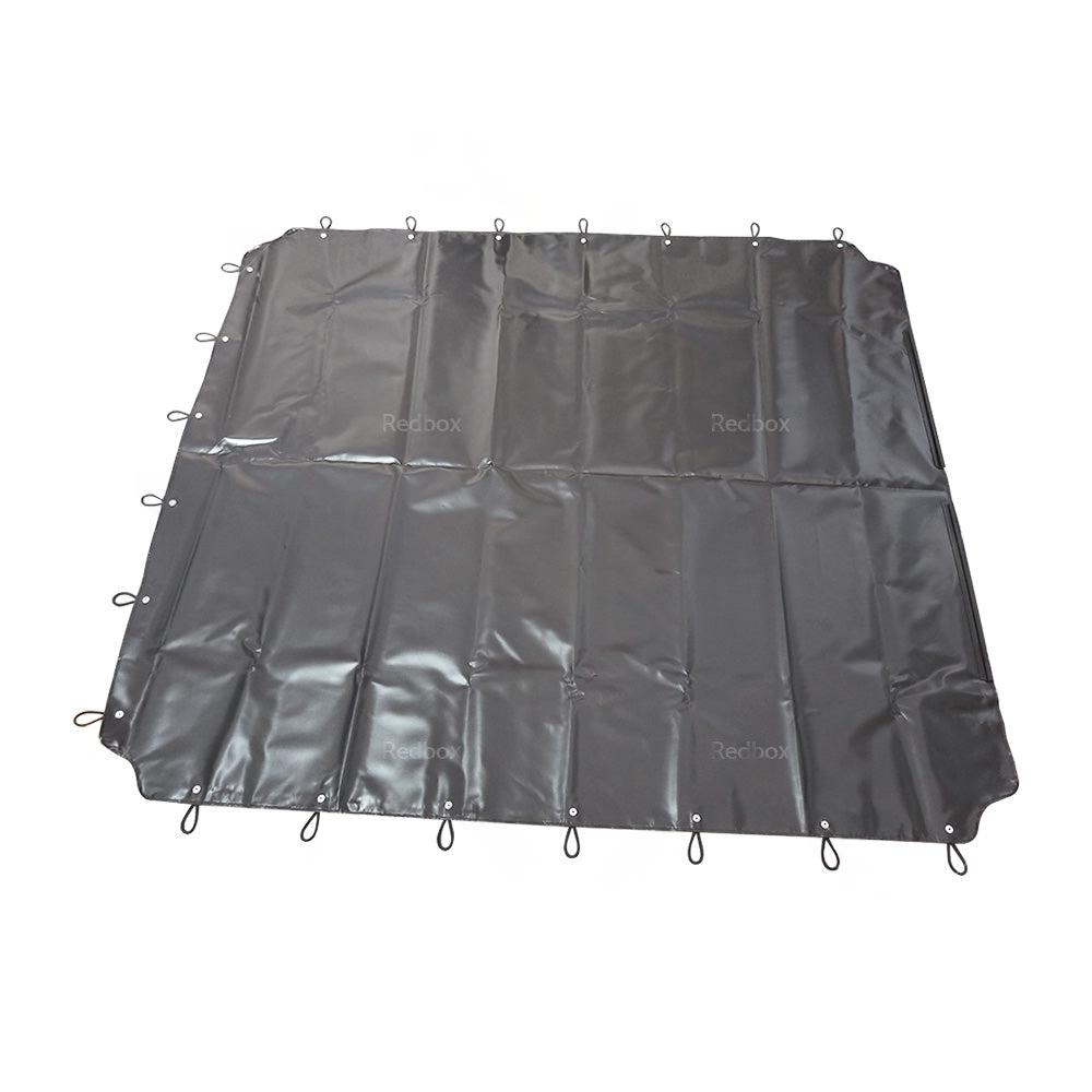 Black Tonneau Cover Tarp for Ford Falcon Ute AU BA BF 1999-2008 UV-protection