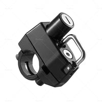 Motorcycle Helmet Lock 22mm 25mm Handlebar Frame Tube Suitable For Harley