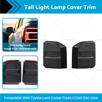 {{ 2X Tail Light Lamp Cover Trim Suitable For Toyota Land Cruiser Prado LC250 2024 }} - Buy Car Parts Online at {{ Kaka Auto Parts }}.