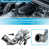 Upgrade Aluminum Thermostat Housing Assembly Suitable for Mini Cooper 2007-2013