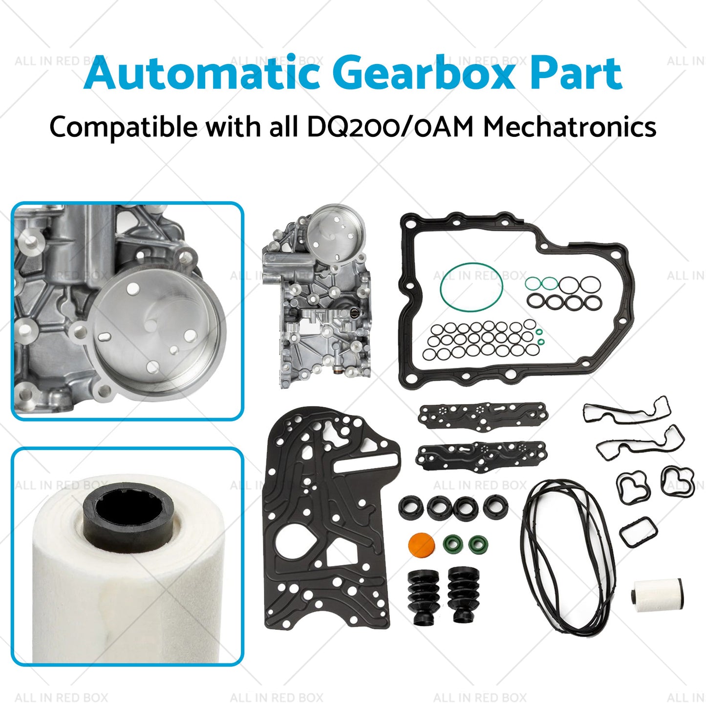 0AM DQ200 DSG Mechatronic Overhaul Valve Body Repair Kit For Audi VW Seat Skoda